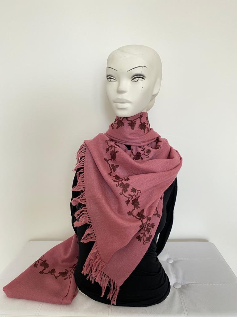 Porfirio wool shawl