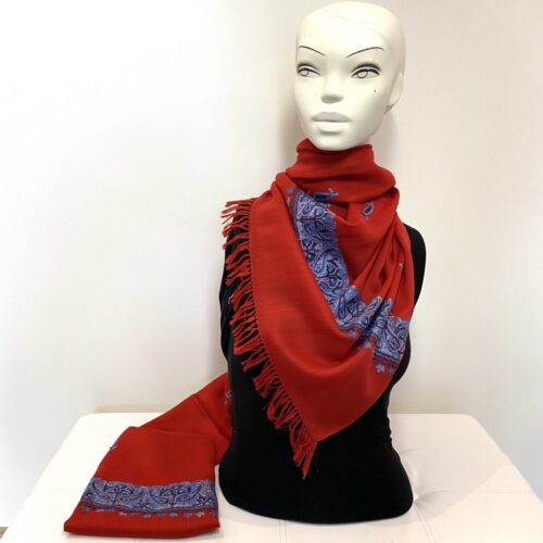 Aadrita wool shawl